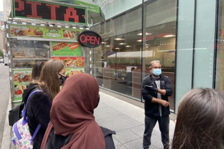 New York: Midtown Manhattan Halal Street Food Walking Tour