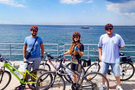 Istanbul: Eurasia Bike & Boat Half-Day Tour